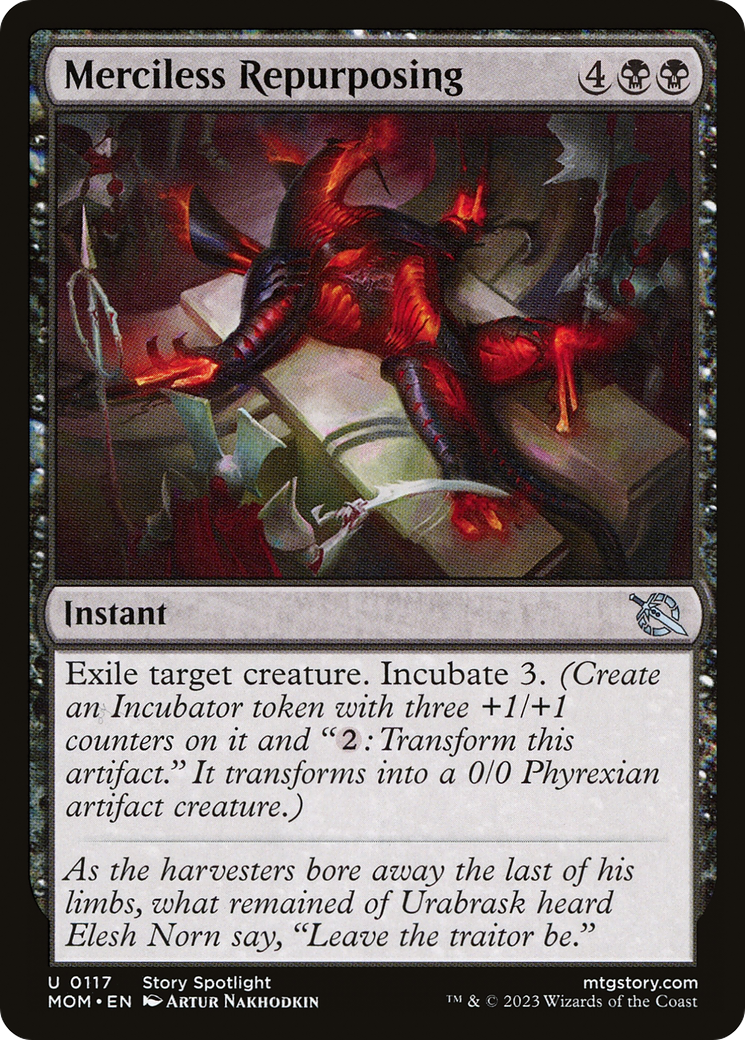 Merciless Repurposing (MOM) 117 - WZRD TCG