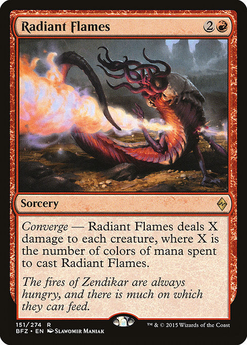 Radiant Flames front