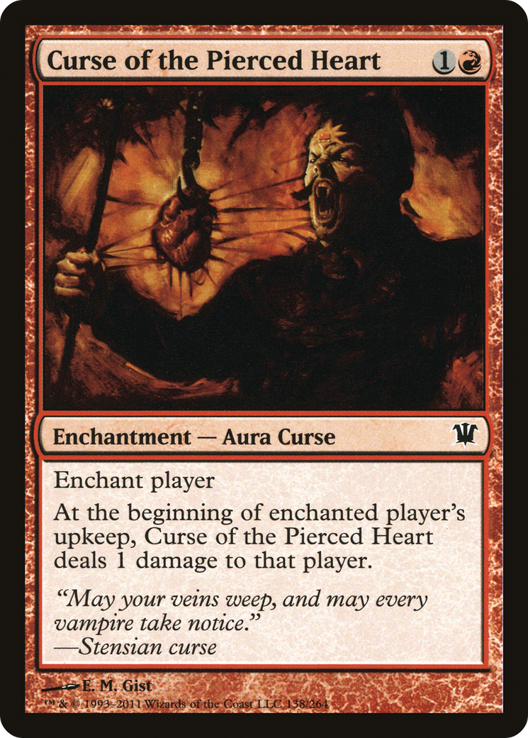 Curse of the Pierced Heart (ISD) 138 - WZRD TCG