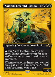 Aatchik, Emerald Radian (DFT) 473 - WZRD TCG