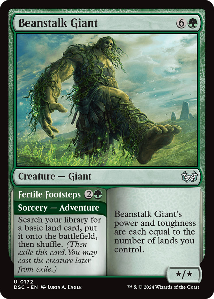 Beanstalk Giant // Fertile Footsteps (DSC) 172