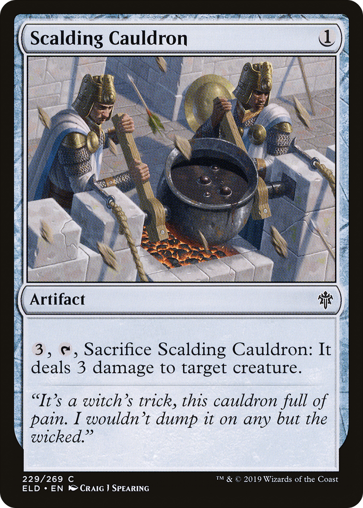 Scalding Cauldron (ELD) 229 - WZRD TCG