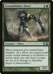 Groundshaker Sliver (M14) 177 - WZRD TCG