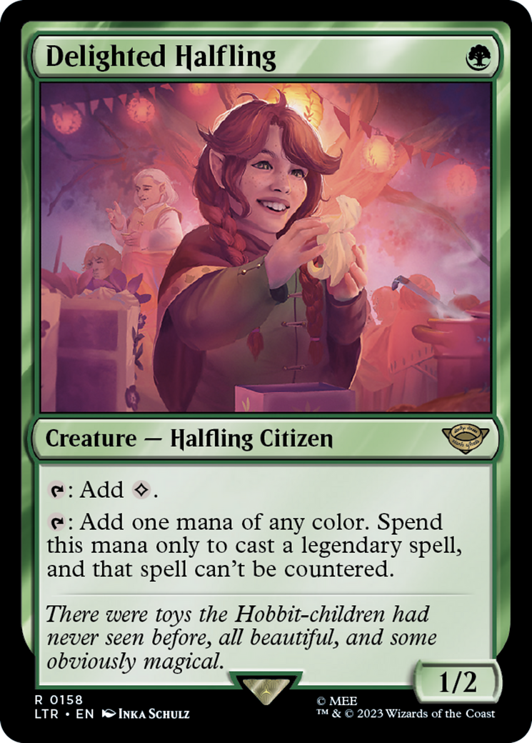 Delighted Halfling (LTR) 158