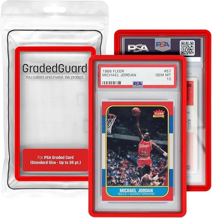 Graded Guard - PSA Slab - Red