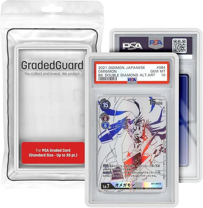 Graded Guard - PSA Slab - White