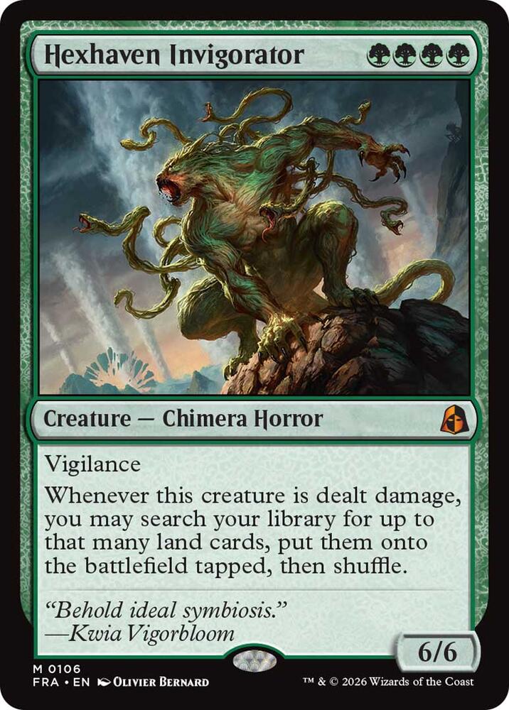 Hexhaven Invigorator,, 106, Near Mint, Foil