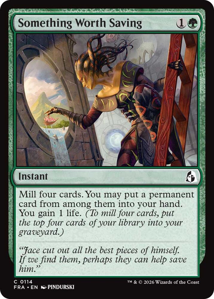 Something Worth Saving,, 114, Near Mint, Normal