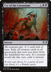 Cry of the Carnarium (RNA) 70 - WZRD TCG