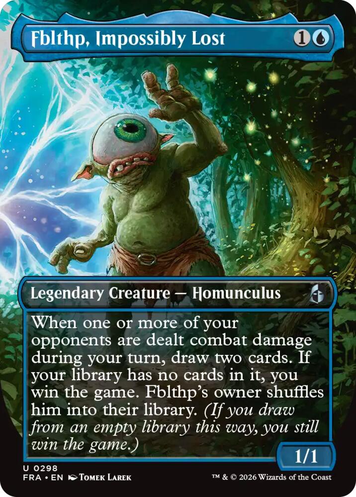 Fblthp, Impossibly Lost (Borderless), FRA, 298, NM