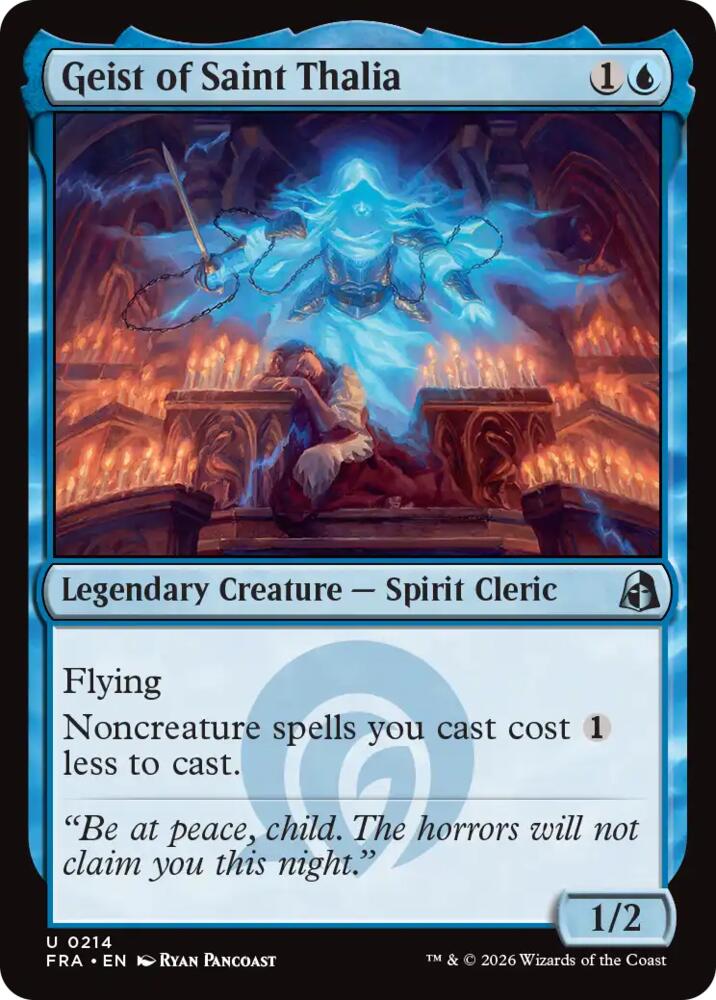 Geist of Saint Thalia,, 214, Near Mint, Normal