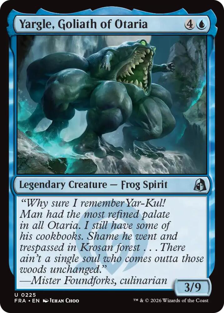 Yargle, Goliath of Otaria,, 225, Near Mint, Normal