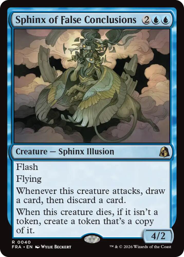 Sphinx of False Conclusions,, 40, Near Mint, Normal