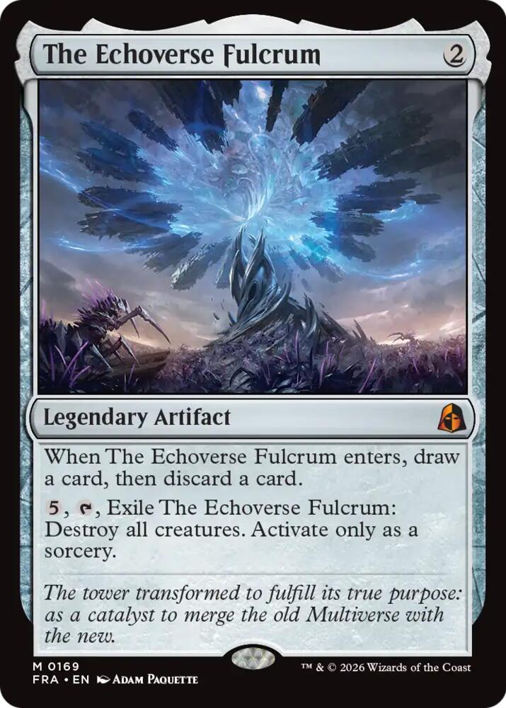 The Echoverse Fulcrum,, 169, Near Mint, Normal