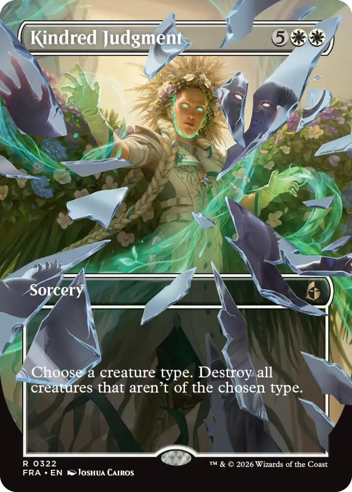 Kindred Judgment (Borderless), FRA, 322, NM