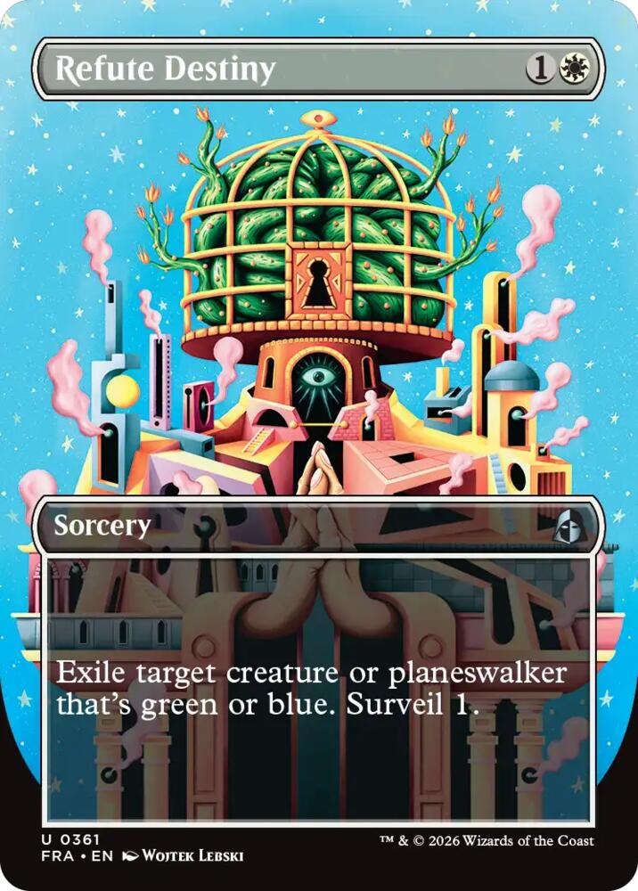 Refute Destiny (Borderless), FRA, 361, NM