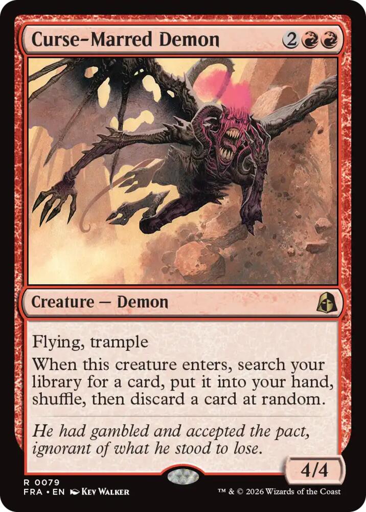 Curse-Marred Demon,, 79, Near Mint, Normal