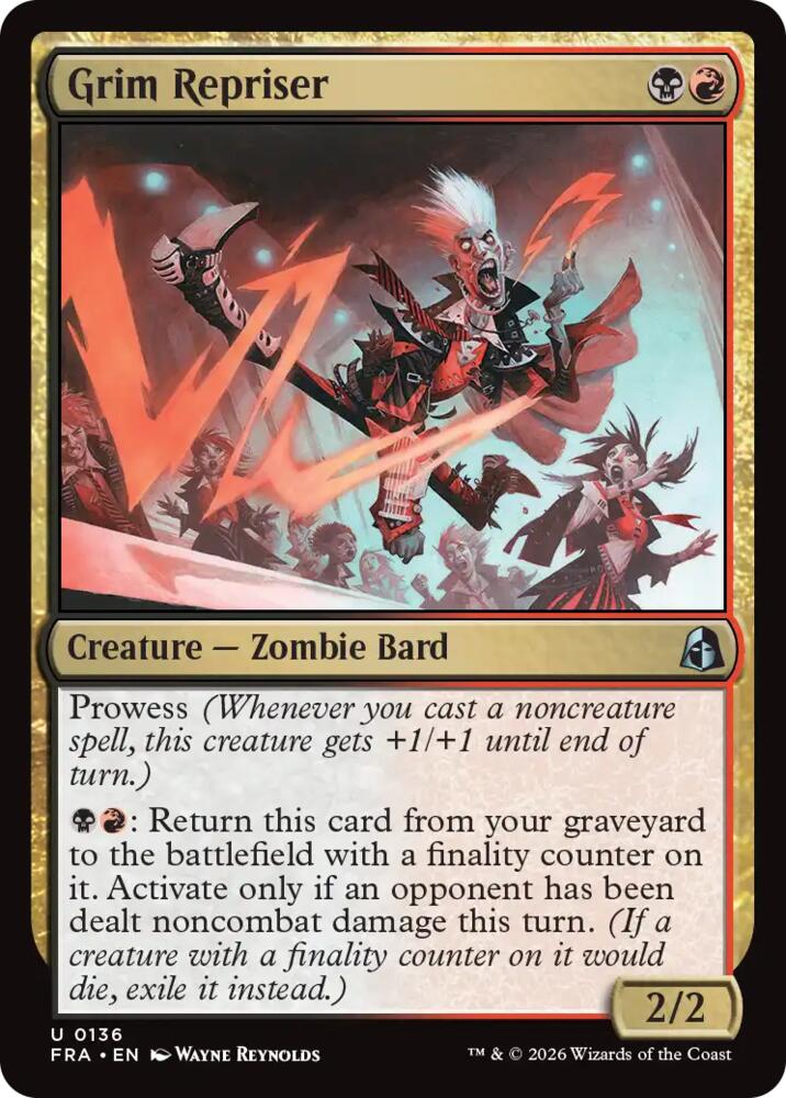 Grim Repriser,, 136, Near Mint, Normal