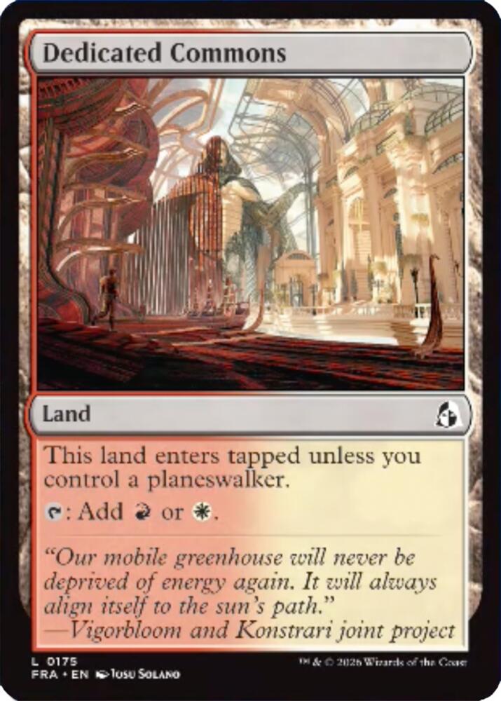 Dedicated Commons,, 175, Near Mint, Normal