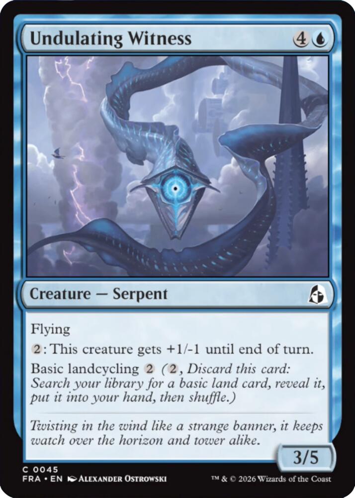 Undulating Witness,, 45, Near Mint, Normal