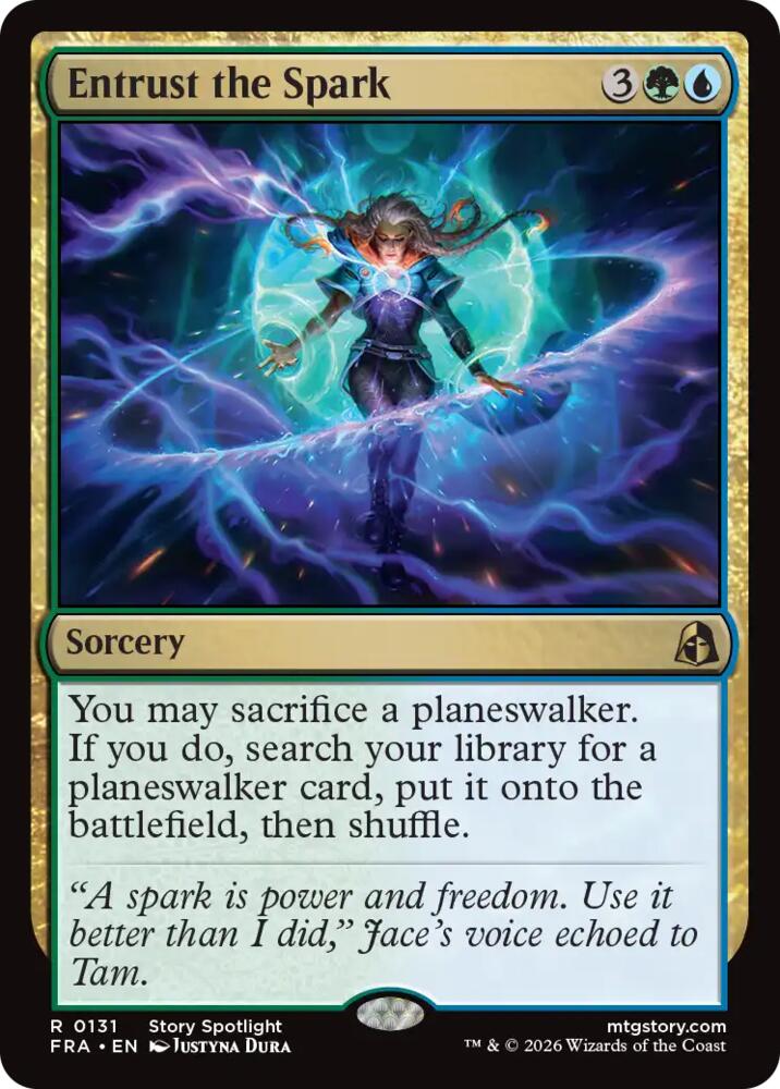 Entrust the Spark,, 131, Near Mint, Normal