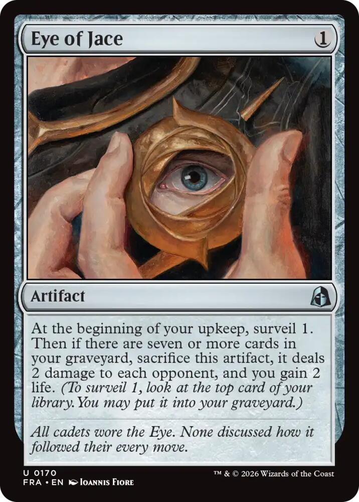Eye of Jace,, 170, Near Mint, Foil