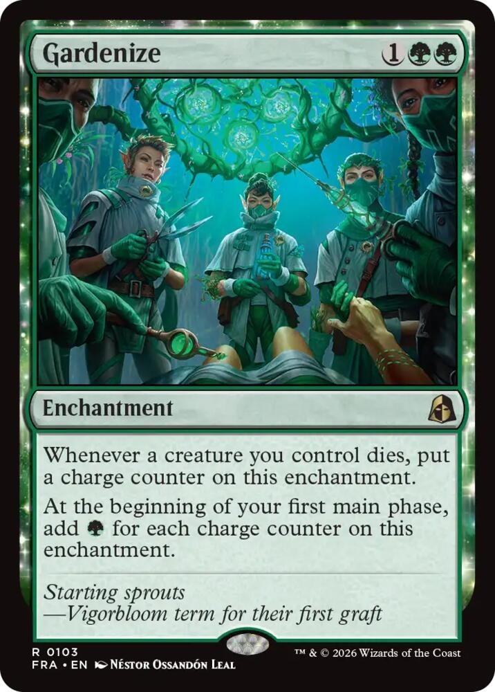 Gardenize,, 103, Near Mint, Normal