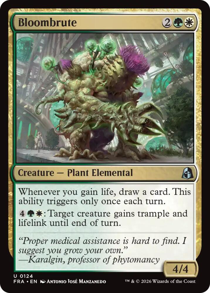 Bloombrute,, 124, Near Mint, Normal