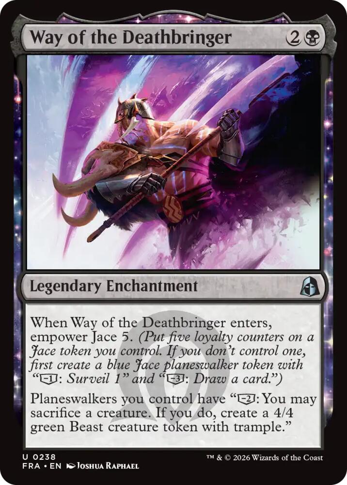 Way of the Deathbringer,, 238, Near Mint, Normal