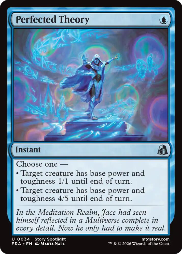 Perfected Theory,, 34, Near Mint, Foil