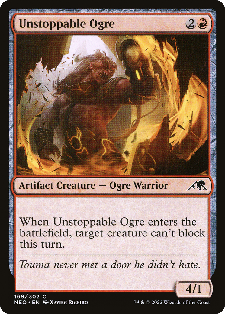 Unstoppable Ogre (NEO) 169 - WZRD TCG