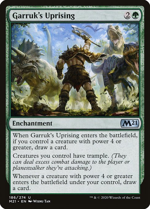 Garruk's Uprising front