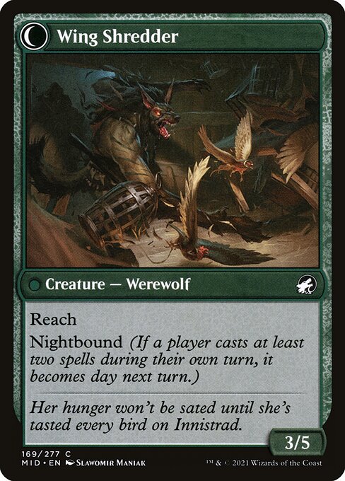 Bird Admirer // Wing Shredder (Innistrad: Midnight Hunt 169) - WZRD TCG