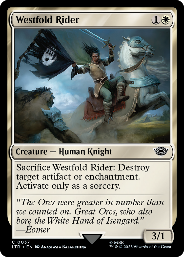Westfold Rider (LTR) 37 - WZRD TCG