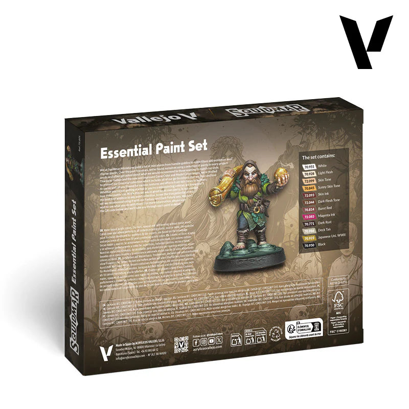 72.201 - Squidmar Essential Paint Set - Vallejo Game Color