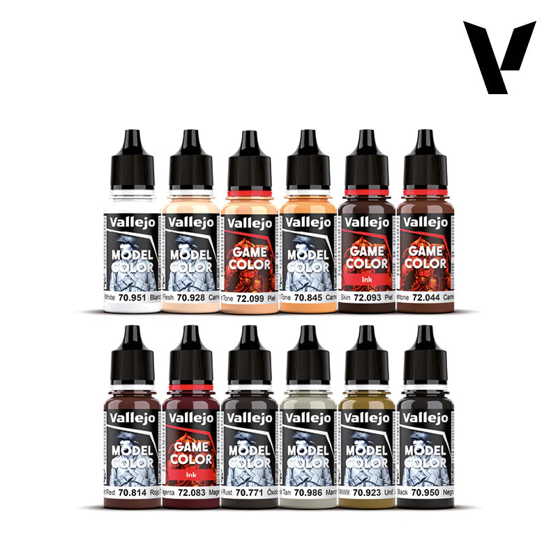 72.201 - Squidmar Essential Paint Set - Vallejo Game Color