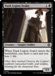 Dusk Legion Zealot (LCC) 194 - WZRD TCG