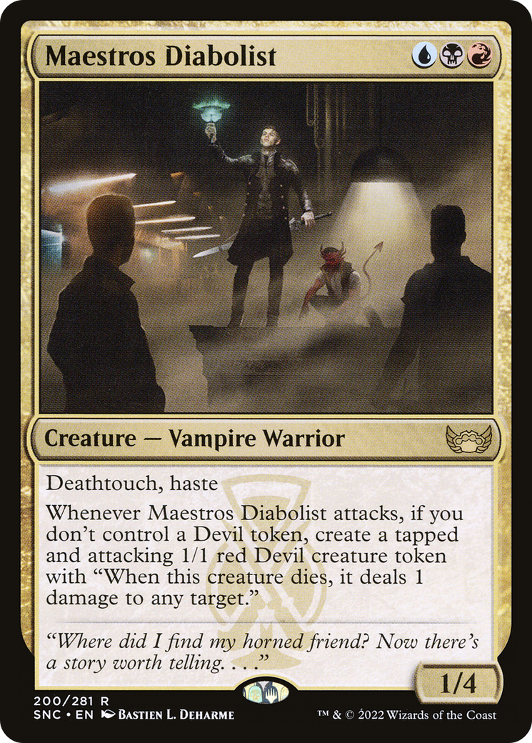 Maestros Diabolist (SNC) 200