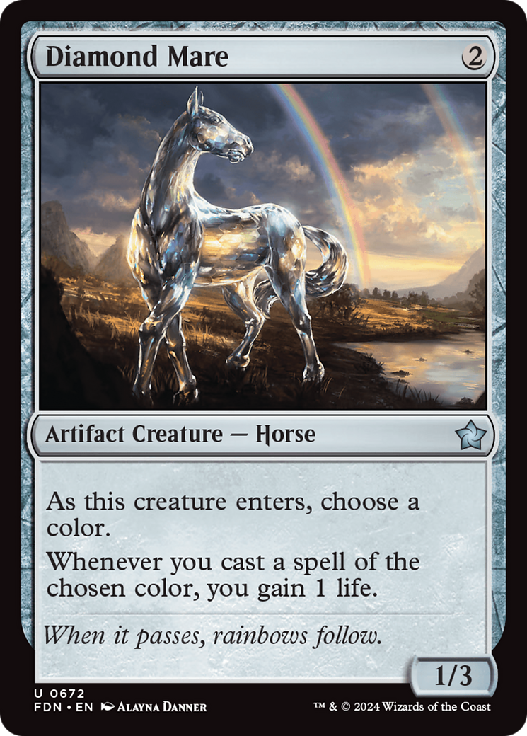 Diamond Mare (FDN) 672 - WZRD TCG