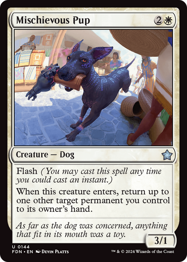 Mischievous Pup (FDN) 144