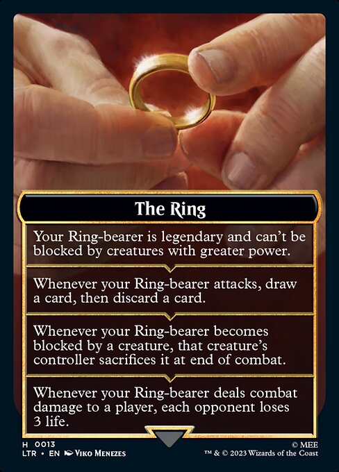The Ring // The Ring Tempts You front