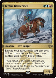 Temur Battlecrier (TDM) 228 - WZRD TCG