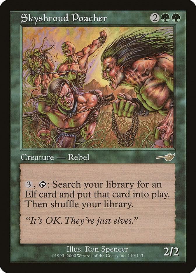 Skyshroud Poacher,, 119, Lightly Played, Normal