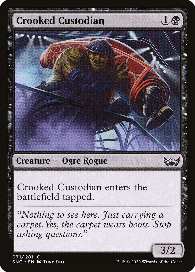 Crooked Custodian (SNC) 71 - WZRD TCG