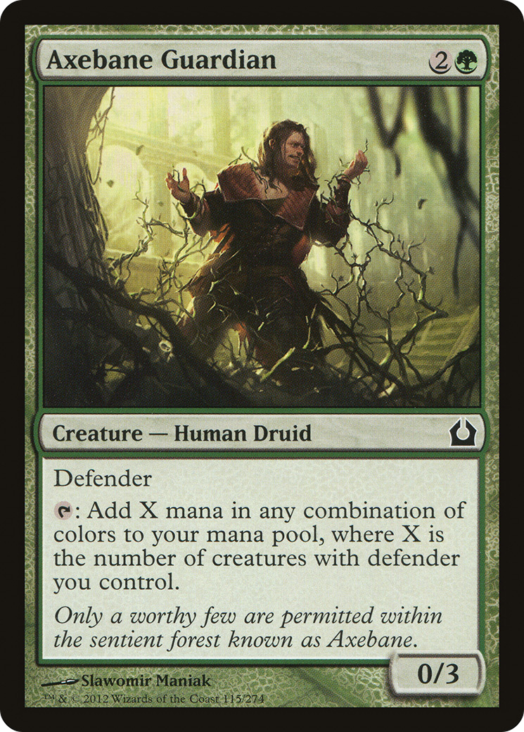Axebane Guardian (RTR) 115 - WZRD TCG