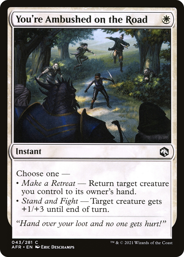 You're Ambushed on the Road (AFR) 43 - WZRD TCG