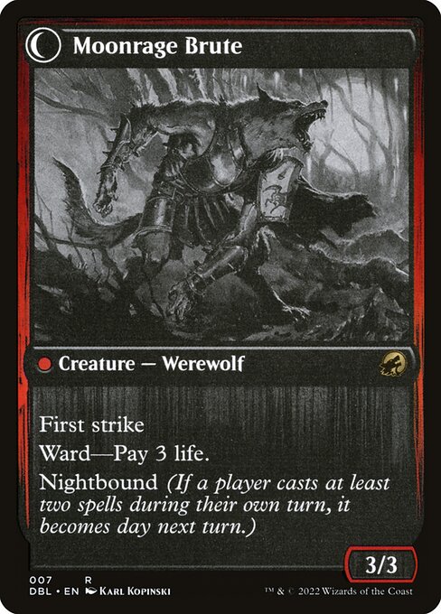 Brutal Cathar // Moonrage Brute back