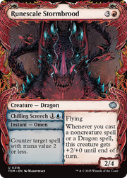 Runescale Stormbrood (DFC) (TDM) 316 - WZRD TCG