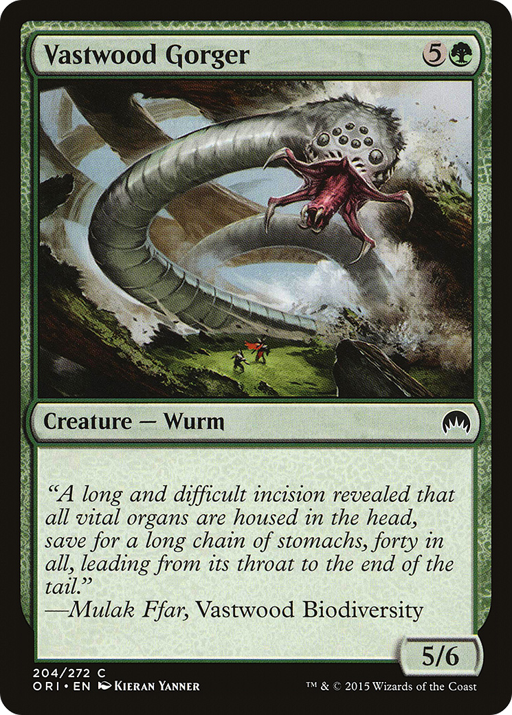 Vastwood Gorger (ORI) 204