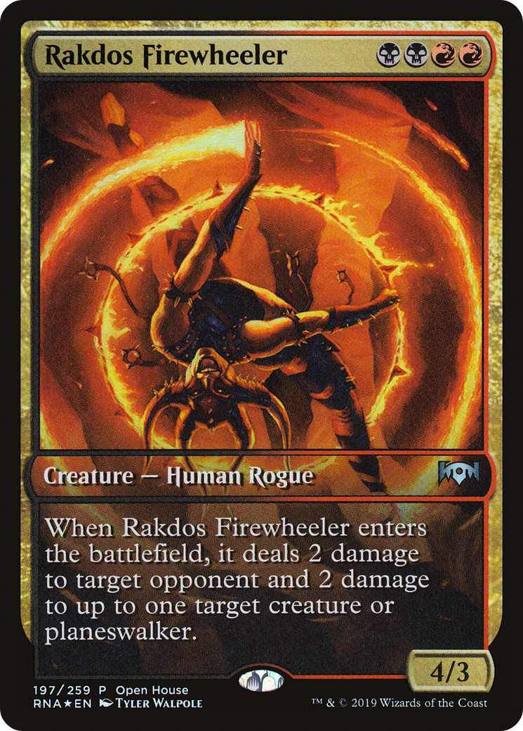 Rakdos Firewheeler (PRNA) 197 - WZRD TCG